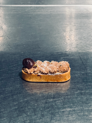 Berry & Mont Blanc Tart
